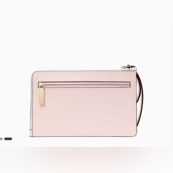 Kate Spade New York Staci Medium L Zip Wristlet. Light pink. Brand new! - Picture 5 of 6